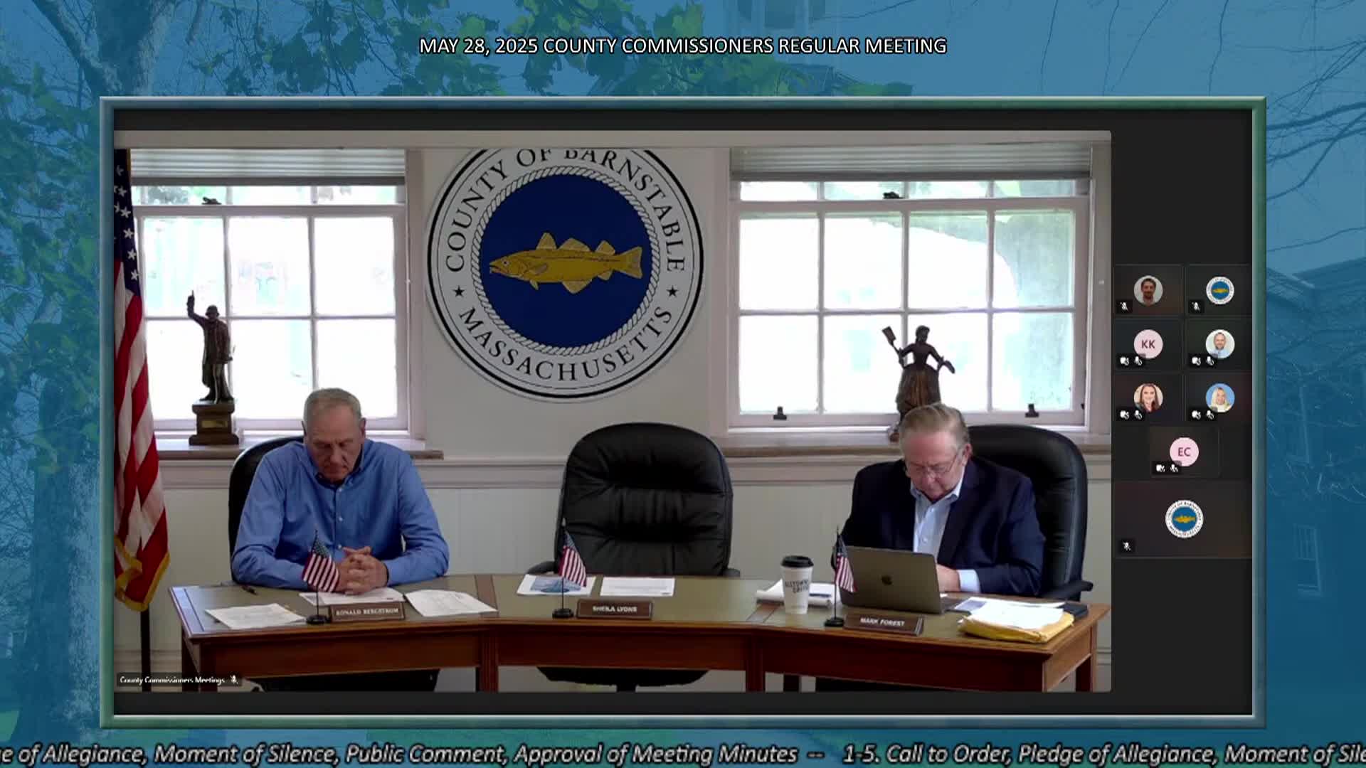 Thumbnail image for Barnstable County Commissioners 5-28-2025