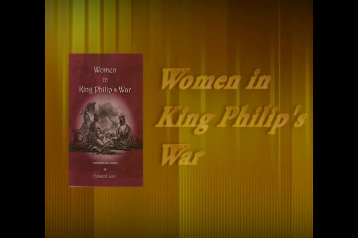 Book TV: Edward Lodi - Women in King Philip's War